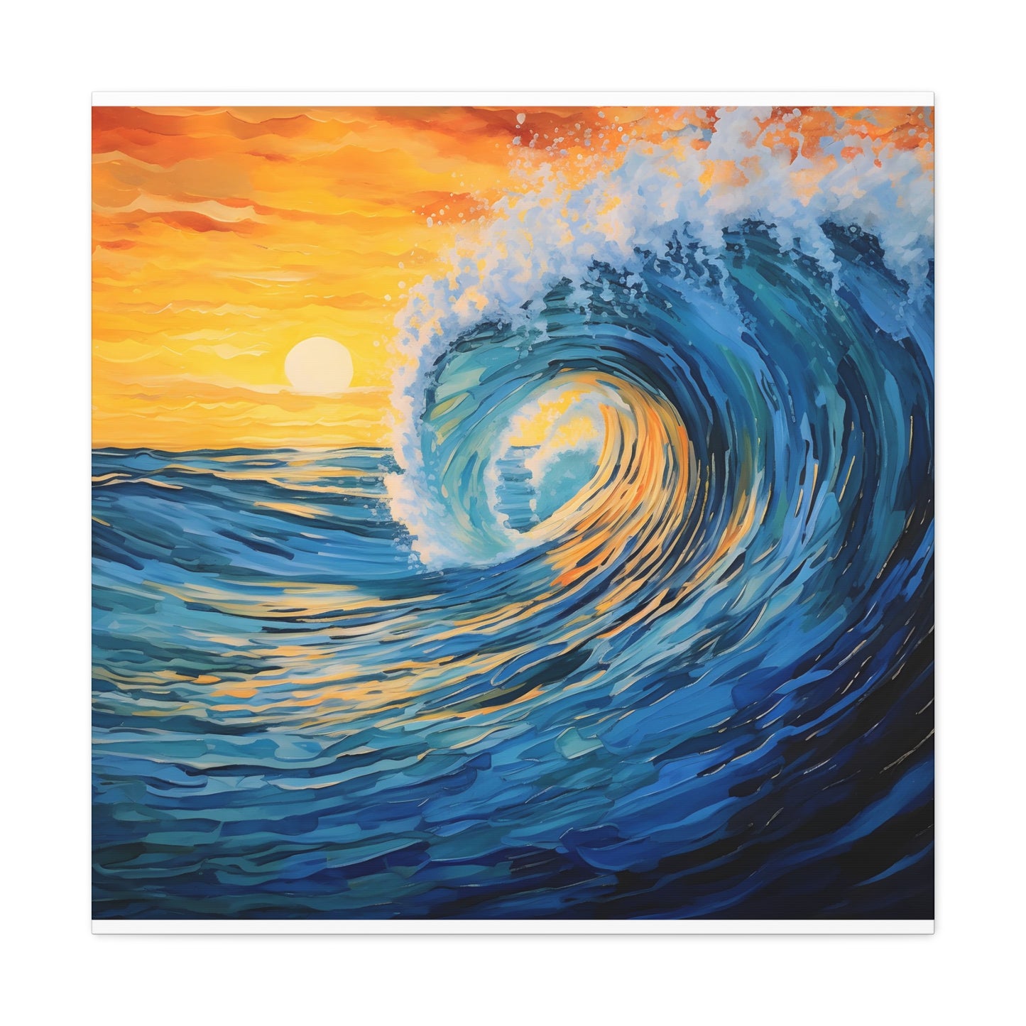Augustina de Vasquez - Sunset Canvas