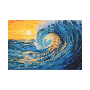 Augustina de Vasquez - Sunset Canvas