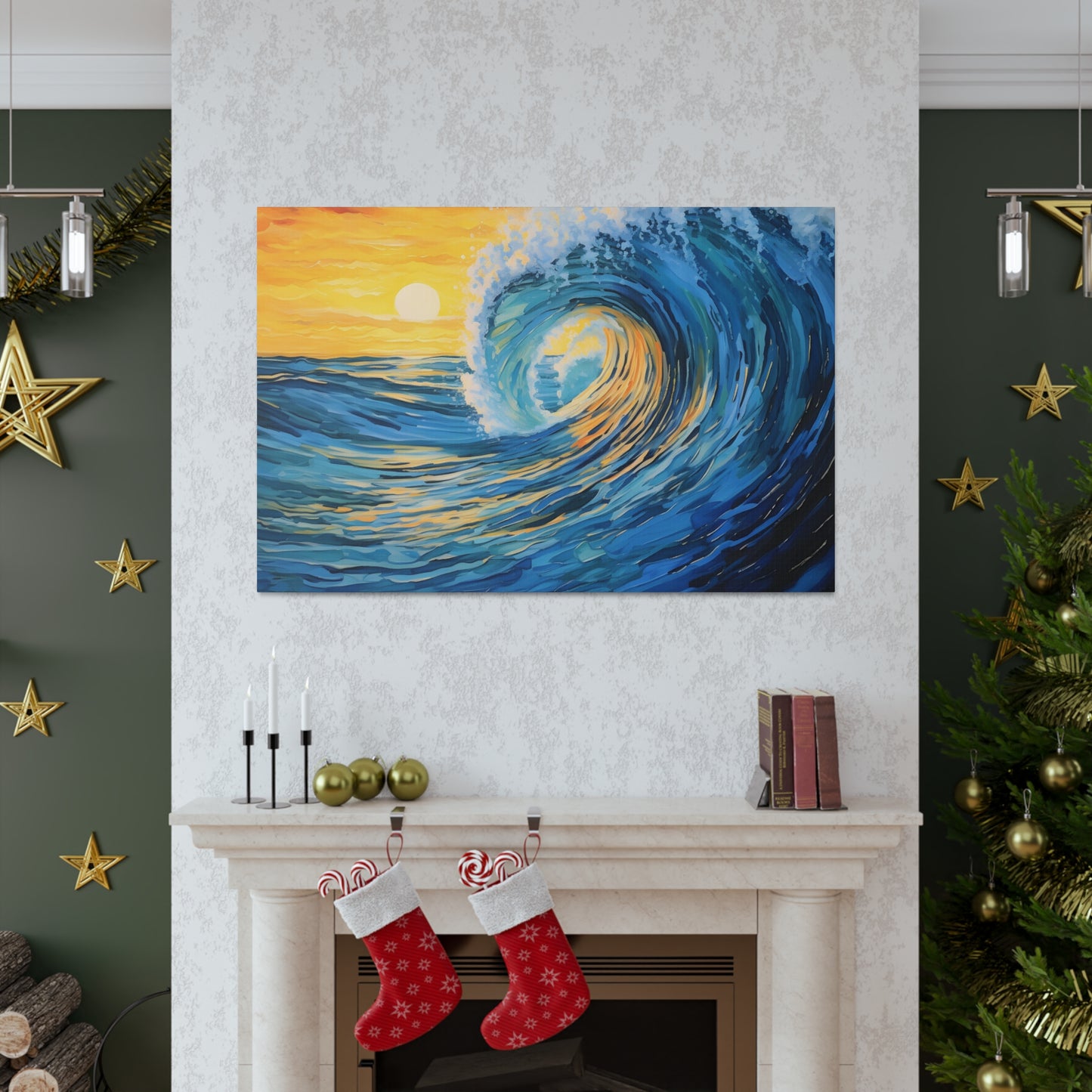 Augustina de Vasquez - Sunset Canvas