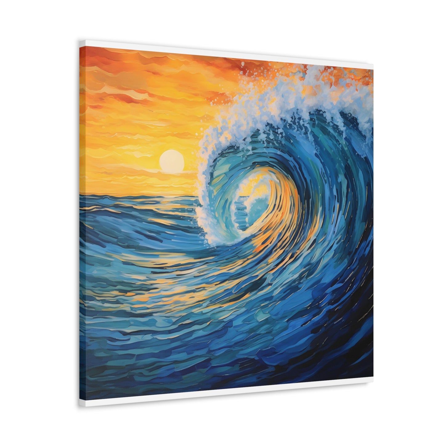 Augustina de Vasquez - Sunset Canvas