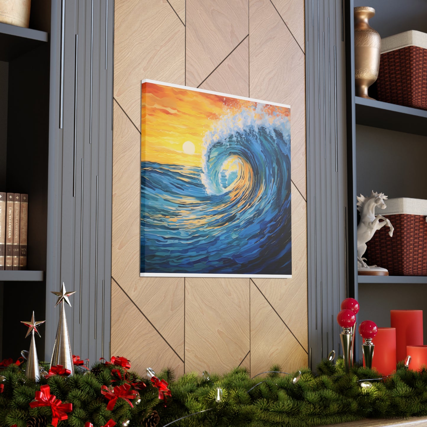 Augustina de Vasquez - Sunset Canvas