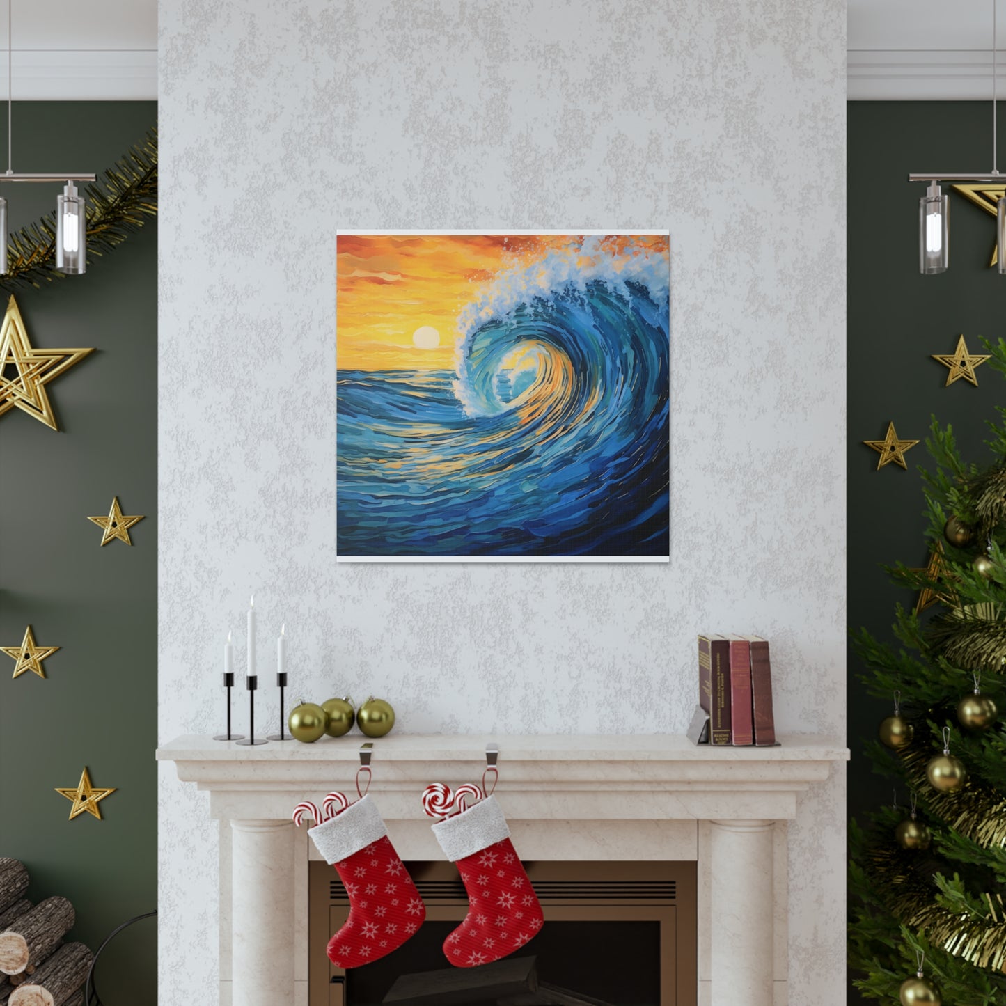 Augustina de Vasquez - Sunset Canvas
