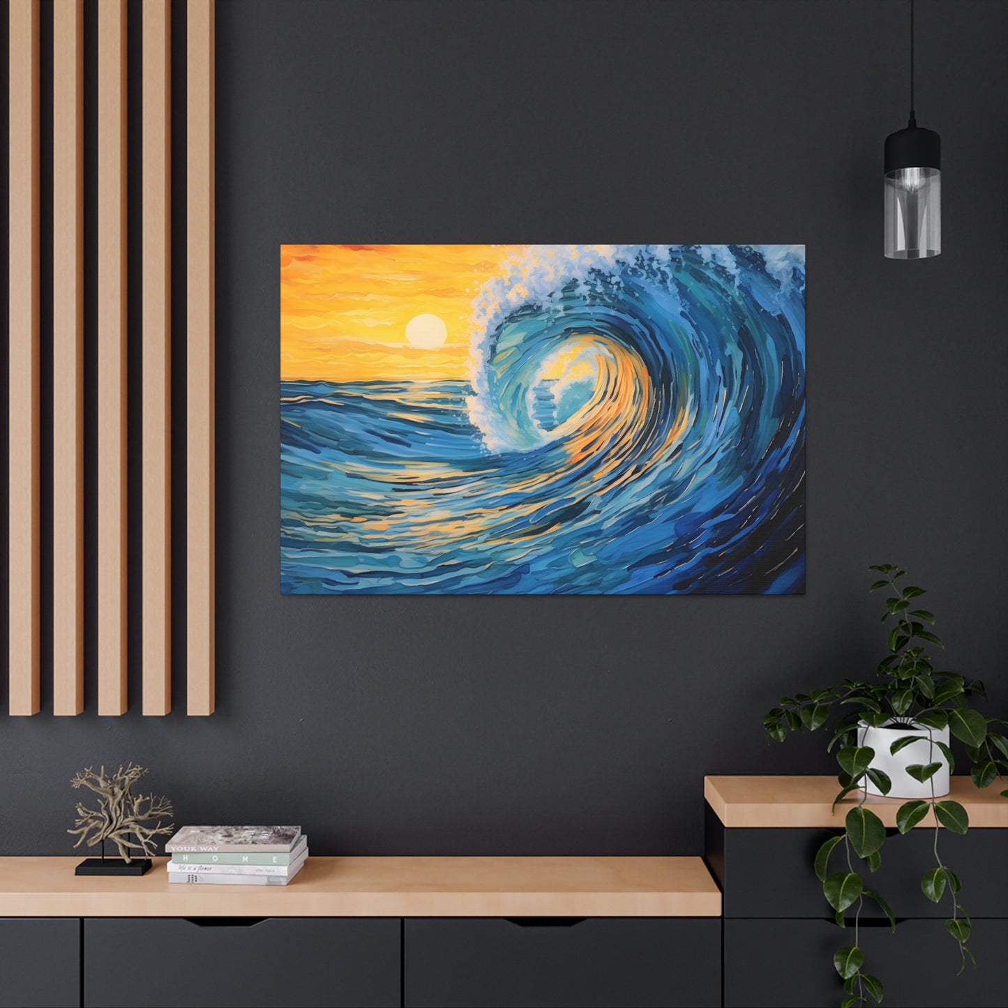 Augustina de Vasquez - Sunset Canvas