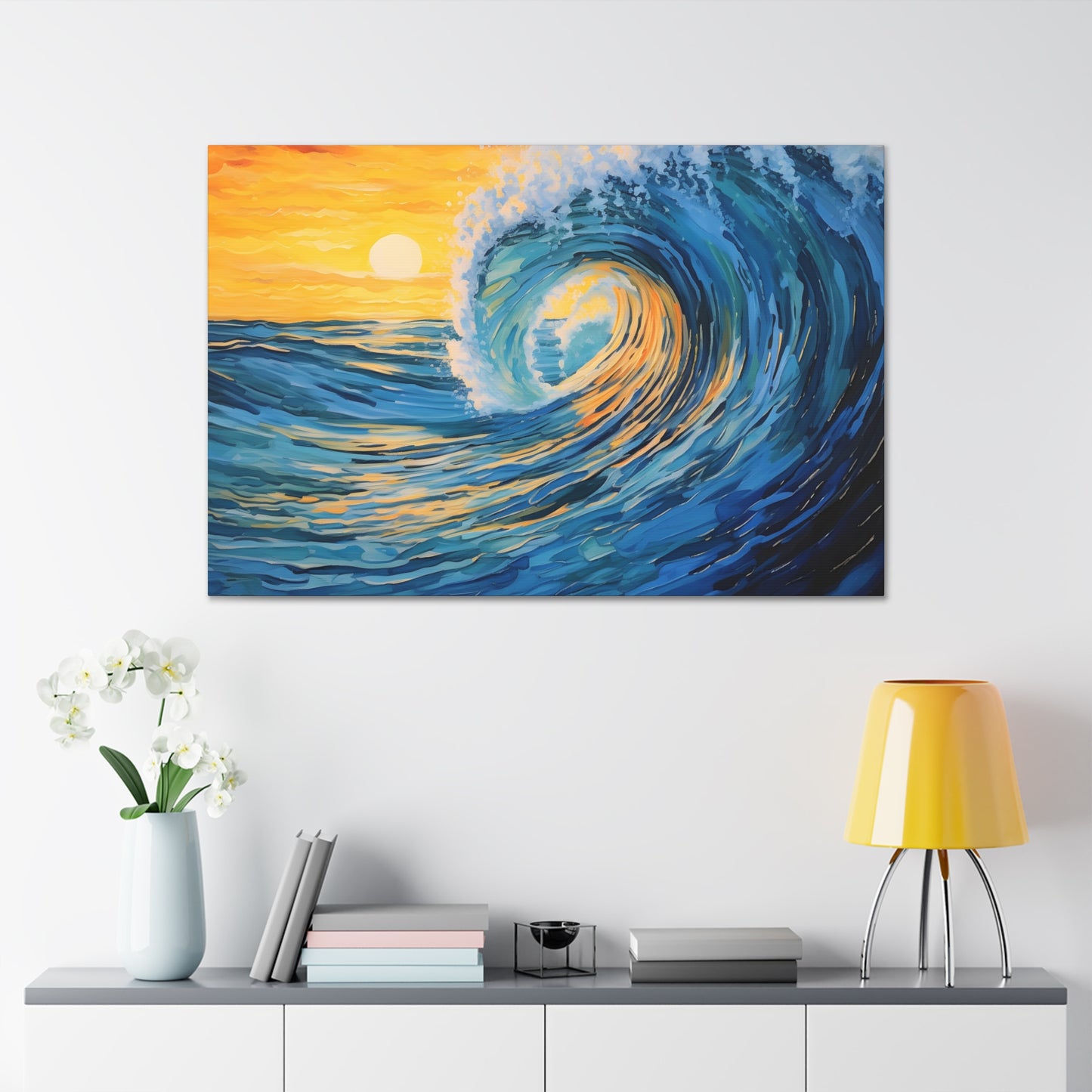 Augustina de Vasquez - Sunset Canvas