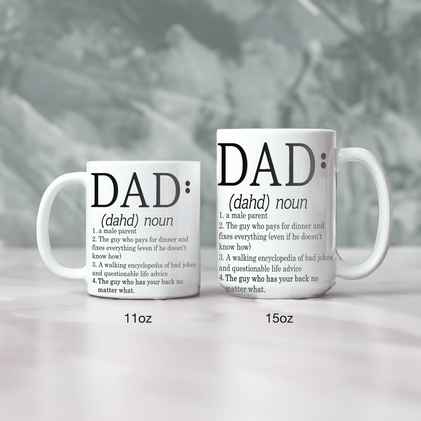 Dad: Definition Mug - He'll love it!